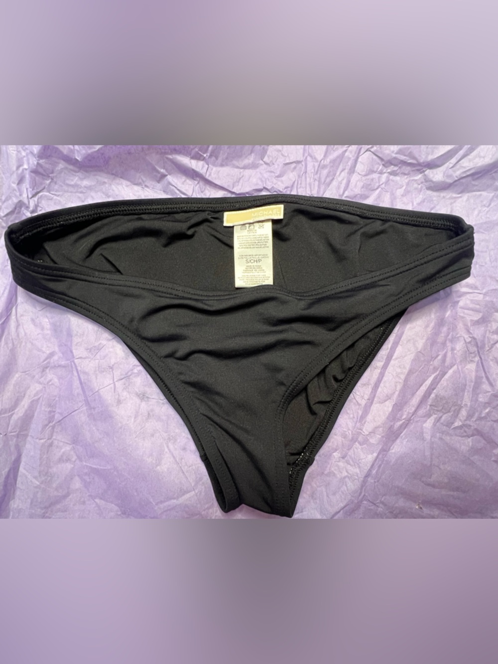 MICHAEL Michael Kors Black Bikini Bottom